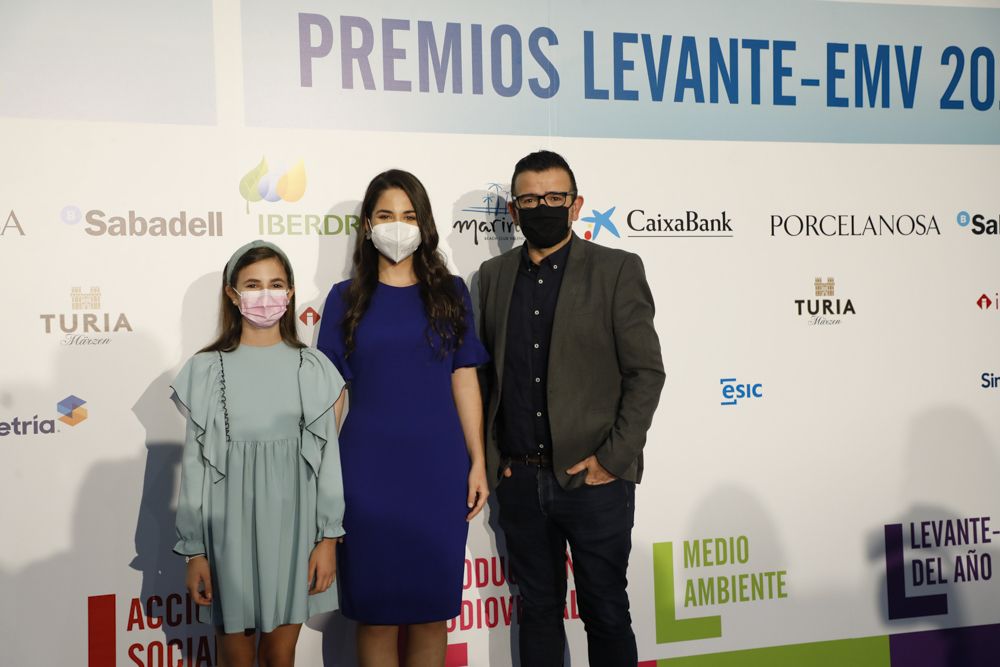 Photocall de los invitados a la gala de los Premios Levante-EMV 2021