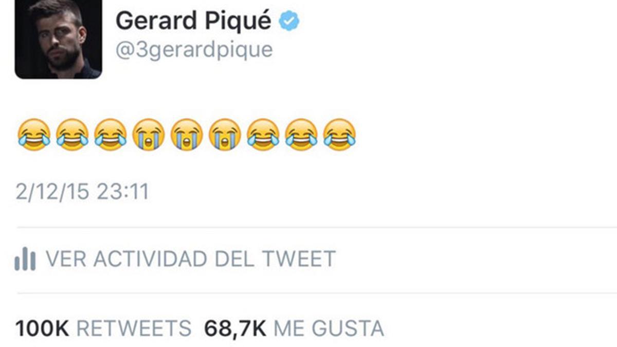 Los tweets de Piqué serán estudiados