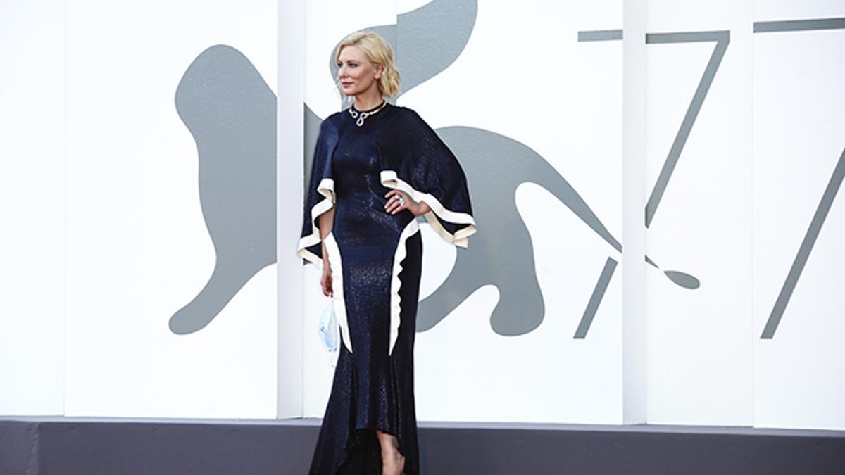 Cate Blanchett en la gala inaugural de Venecia