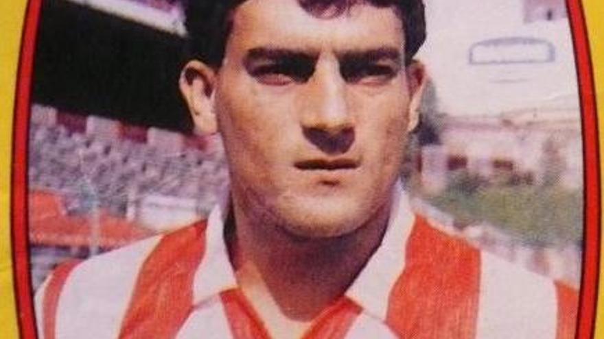 Cromo de Sergio Marrero, exjugador de la UD y el Atlético de Madrid.