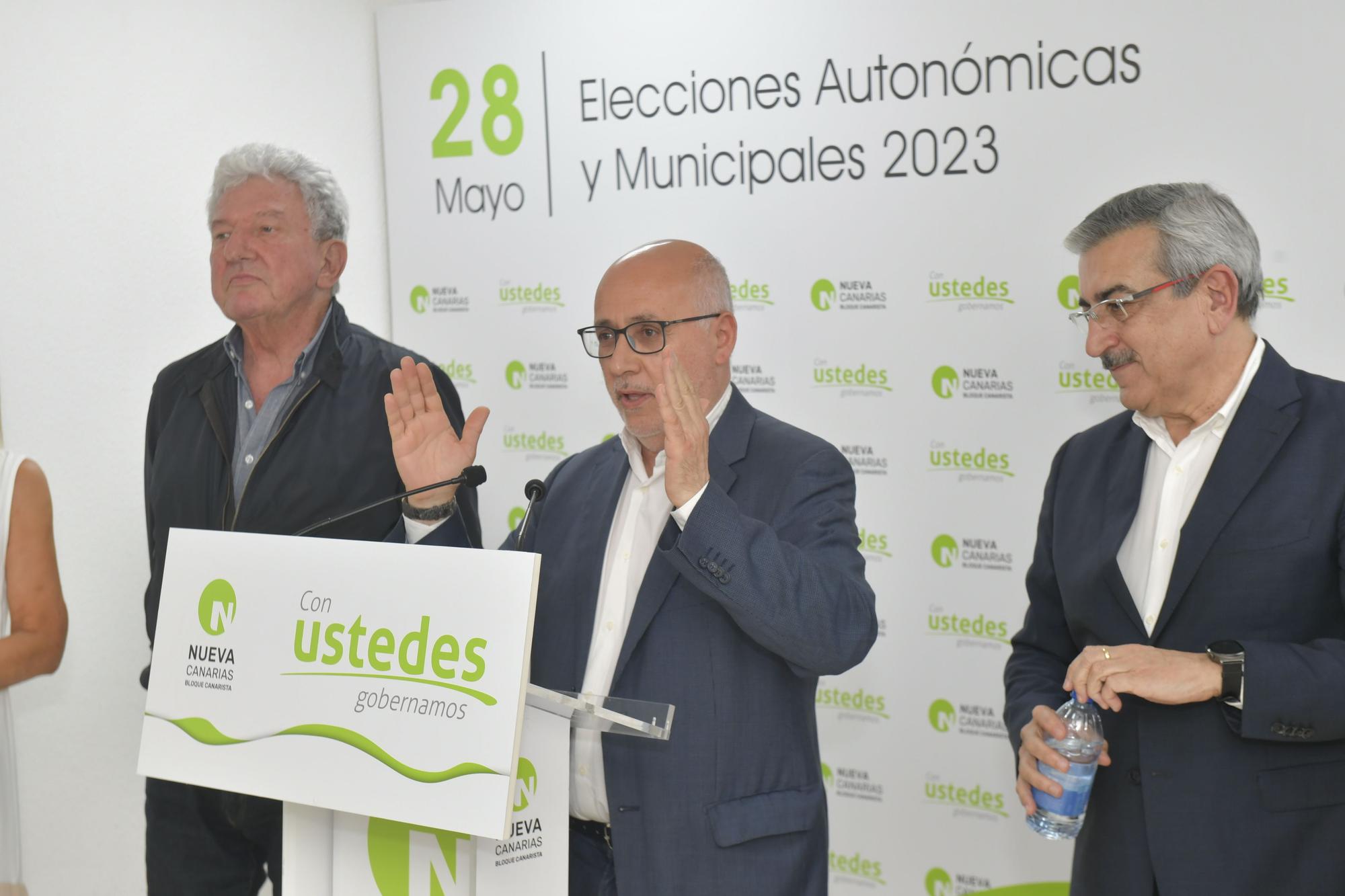 Noche electoral con Nueva Canarias