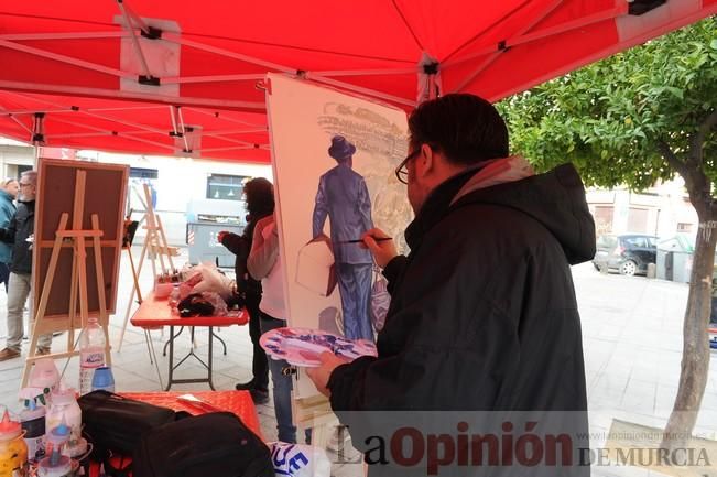 Pintores en la Plaza de Santa Eulalia