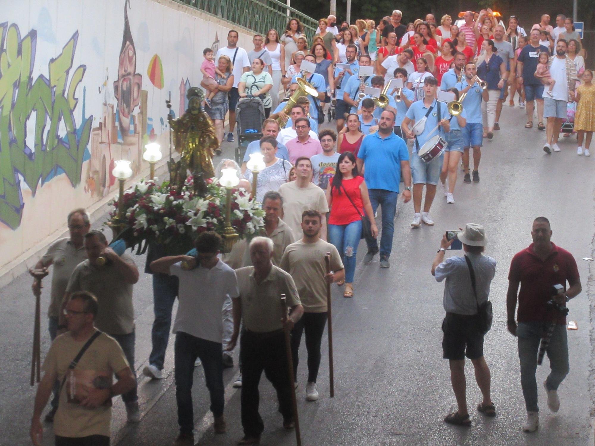 Burjassot vibra con los pasodobles de Sant Roc