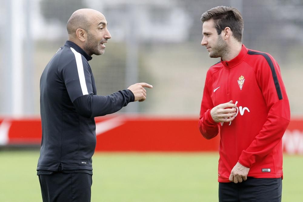 Entrenamiento del Sporting