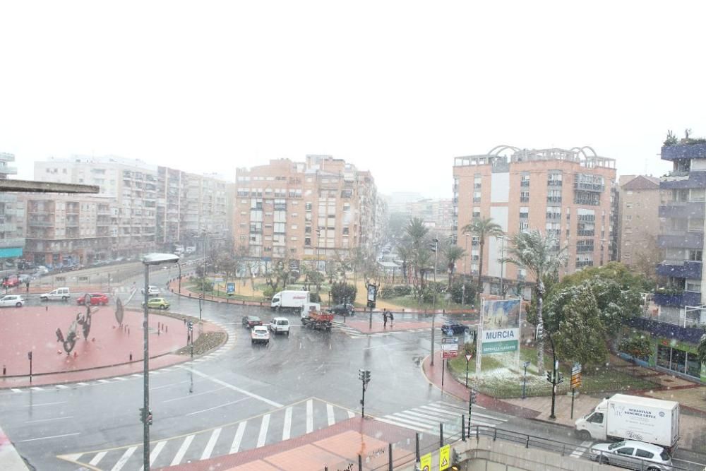 Nieve en Murcia