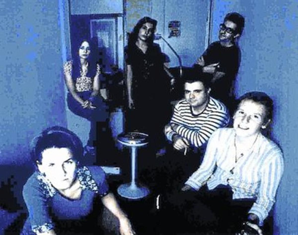 Los Fresones Rebeldes, en una imatge promocional dels anys 90. Los Fresones Rebeldes, en una imatge promocional dels anys 90.