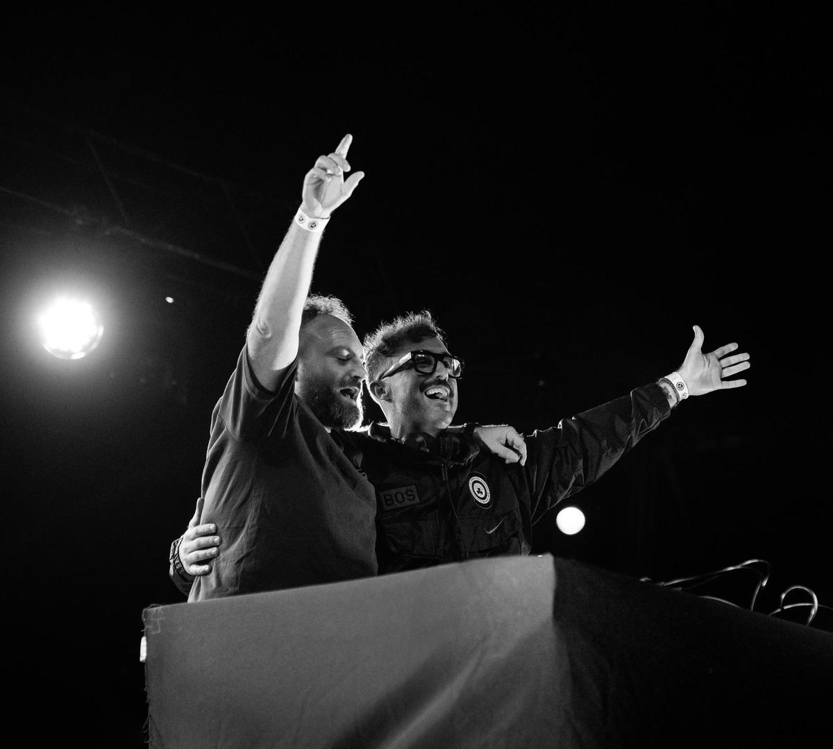 Juanca y Pope, integrantes de Supersubmarina, clausuraron el festival.