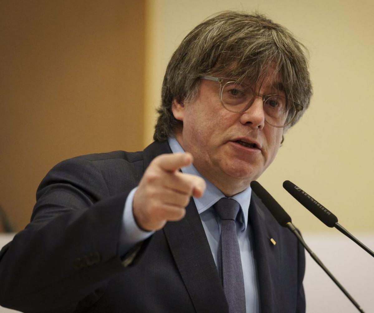 Puigdemont asegura que la semana que viene dirá si se presenta el 12-M