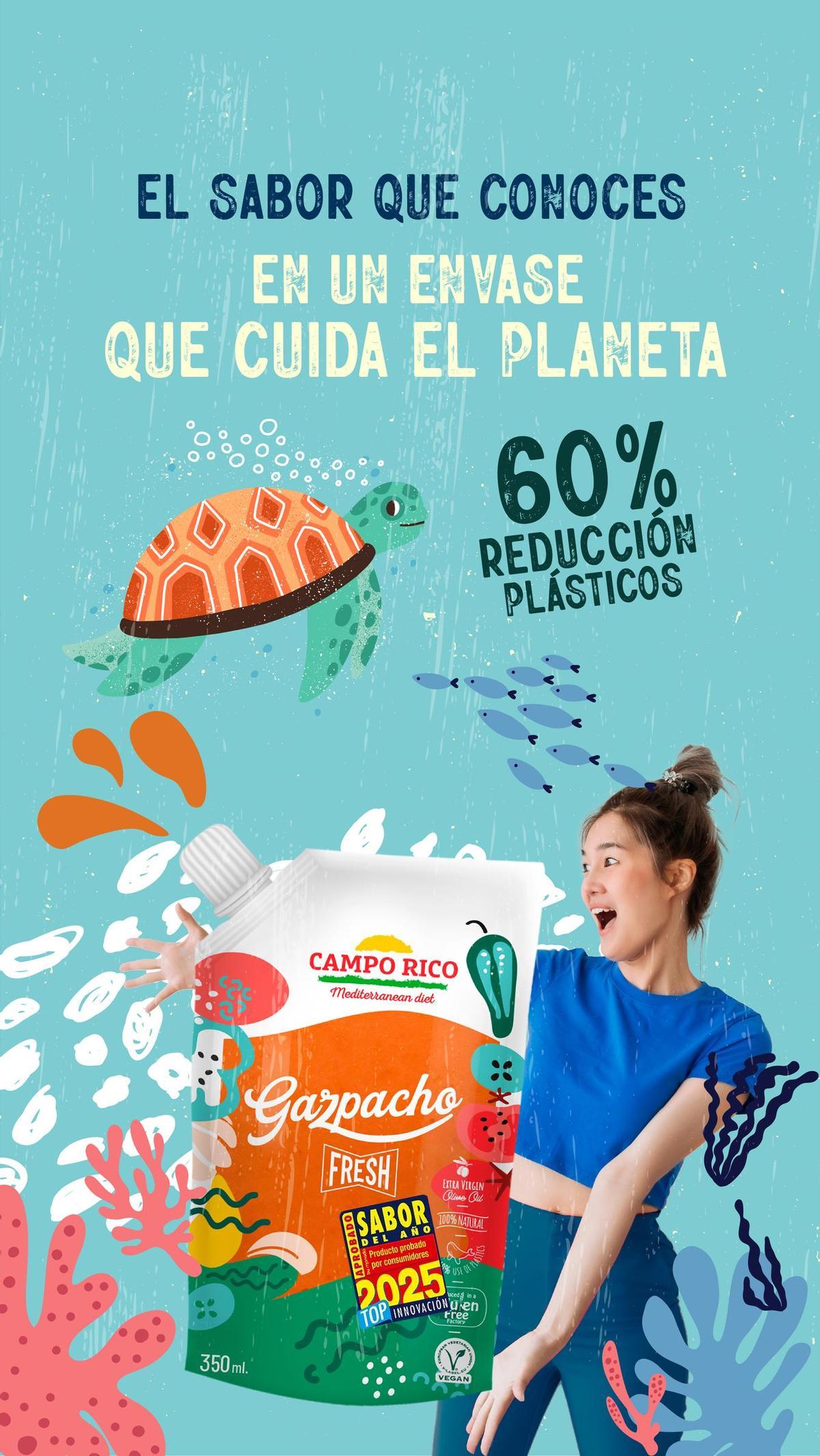 Sabor de siempre en un formato que piensa en el planeta