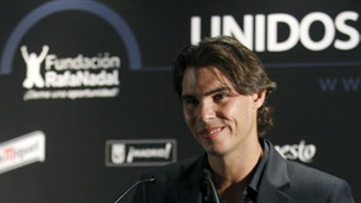 Nadal presenta la iniciativa Unidos por la infancia