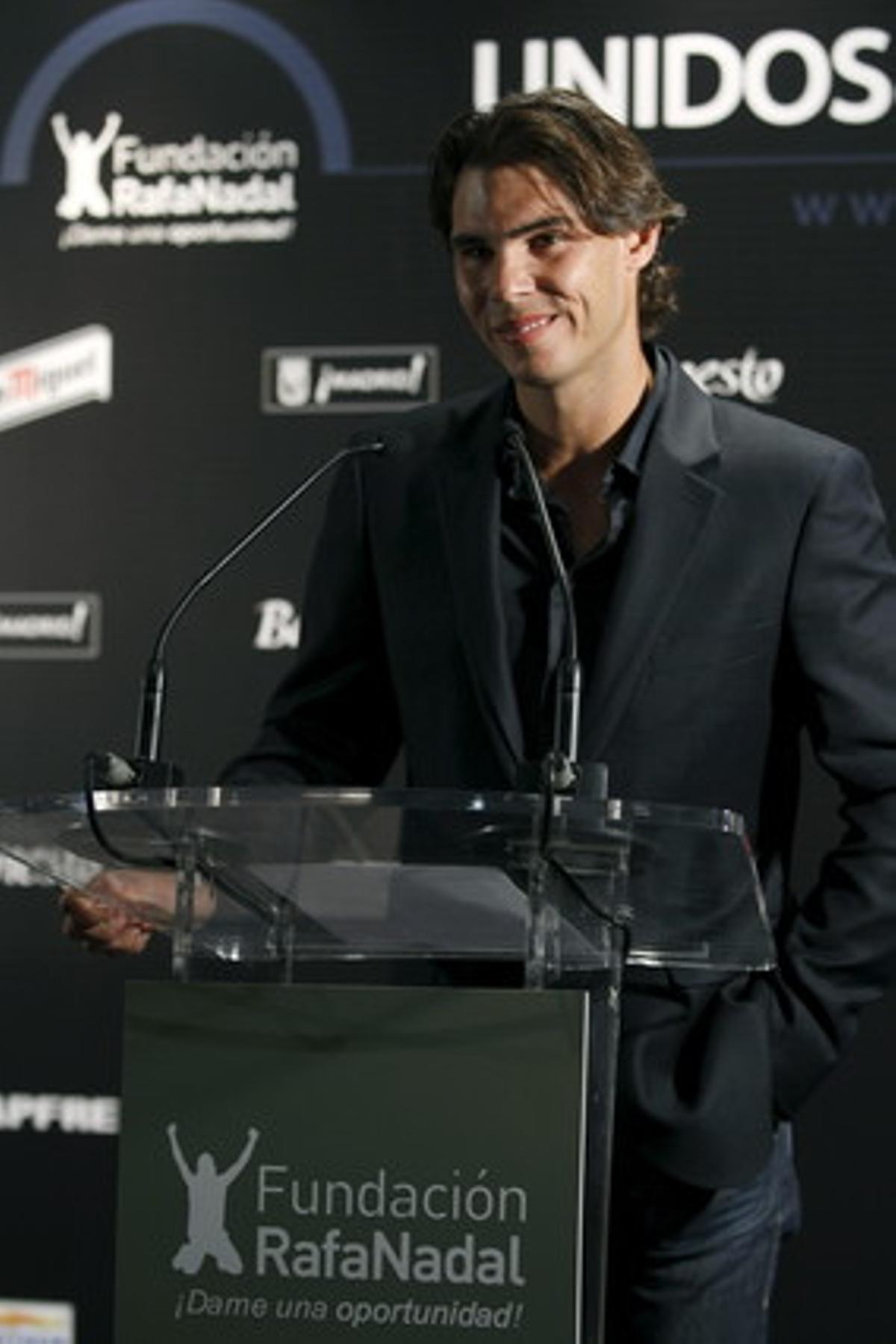 Nadal va presentar la iniciativa Units per la infància a Madrid, a finals d’octubre. Nadal va presentar la iniciativa Units per la infància a Madrid, a finals d’octubre.