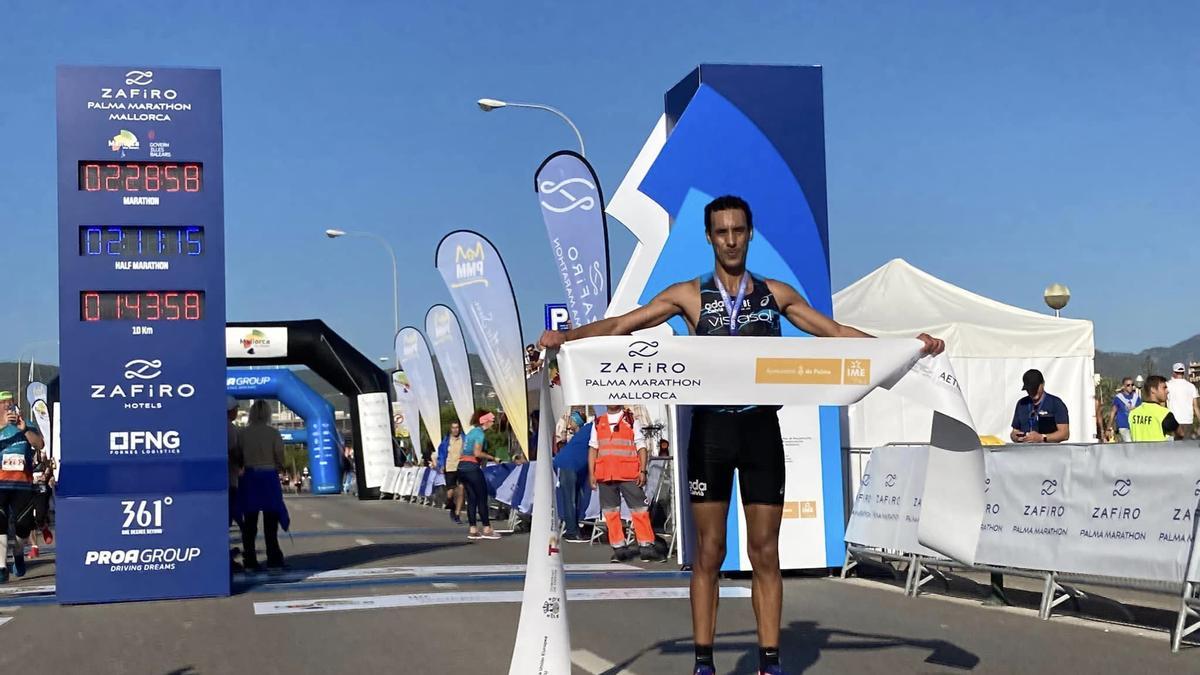 Aziz Boutoil hat den Palma Marathon gewonnen.