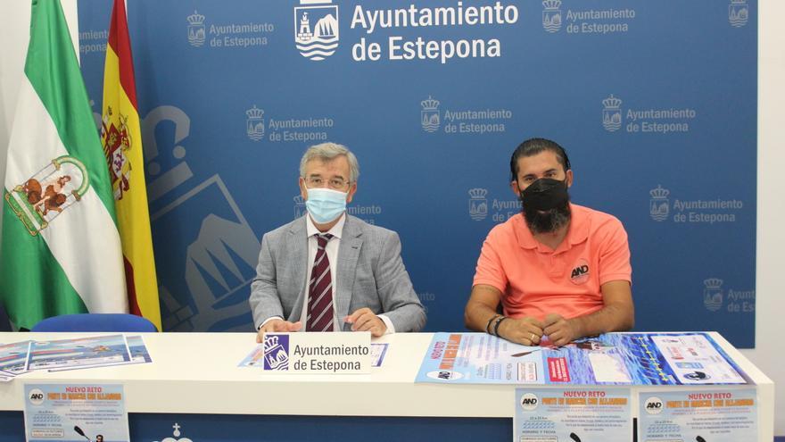 El nuevo reto del deportista adaptado Alejandro Navarro tendrá la colaboración del Ayuntamiento de Estepona