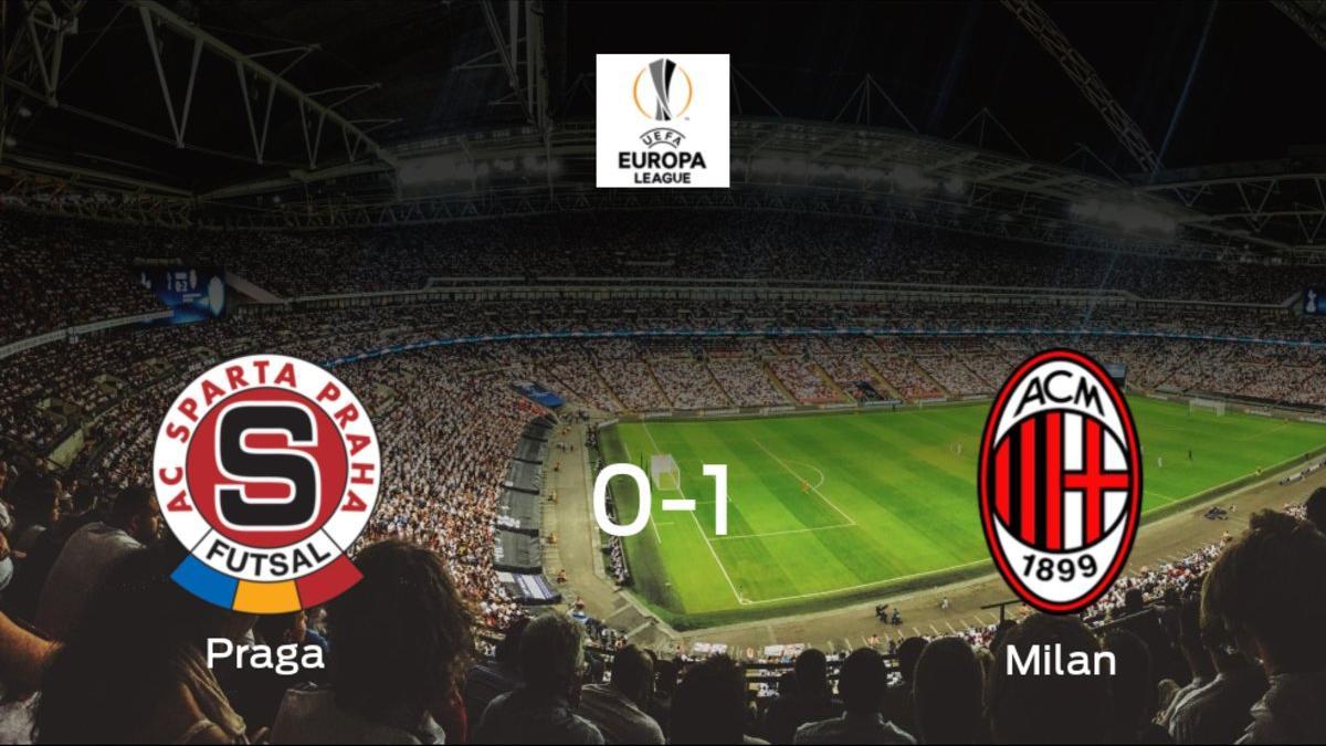 El AC Milan vence 0-1 al Sparta Praga en el Generali Arena