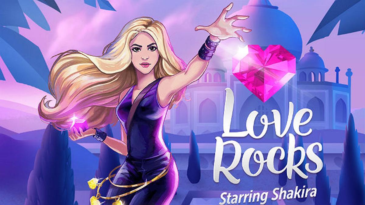 Shakira presenta Love Rocks, el seu nou videojoc inspirat en ella i en els populars Angry Birds.