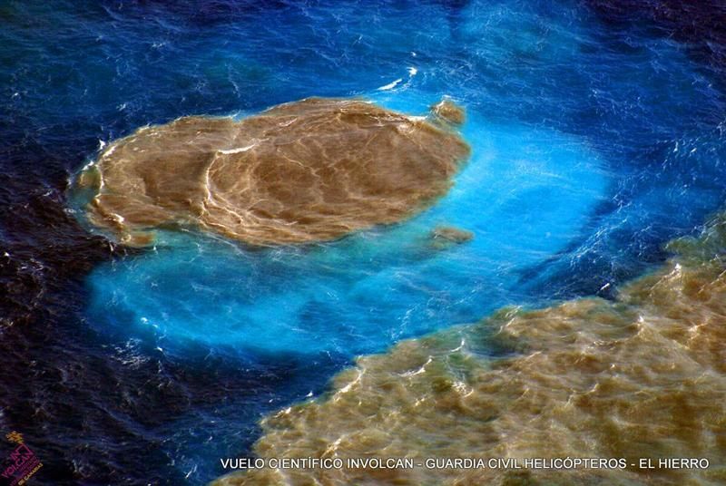 Volcán submarino de El Hierro