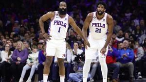 Joel Embiid y James Harden