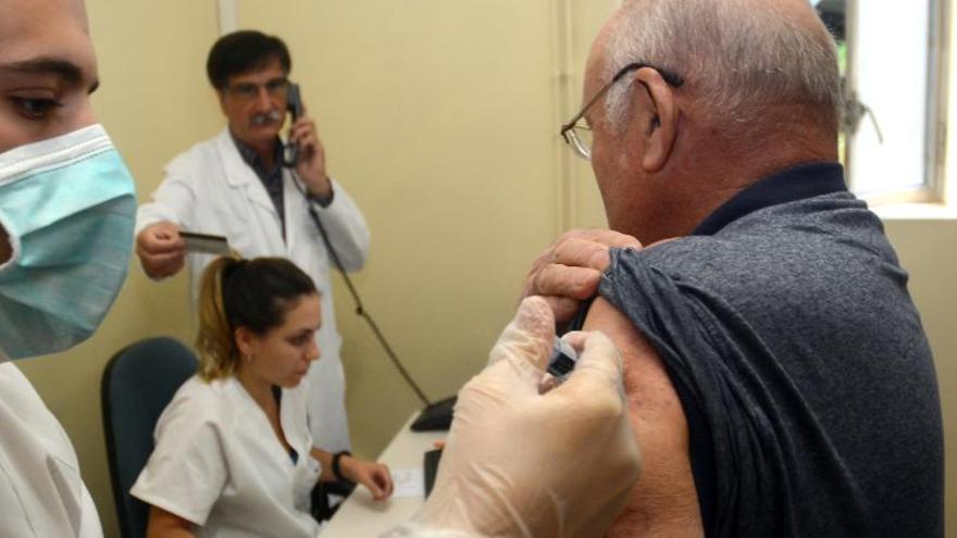 Comienzo de la campaña de vacunación contra la gripe en Pontevedra