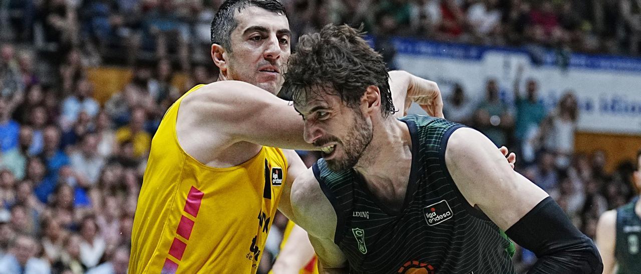 Imagen de la serie del play-off entre Lenovo Tenerife y Joventut de Badalona.