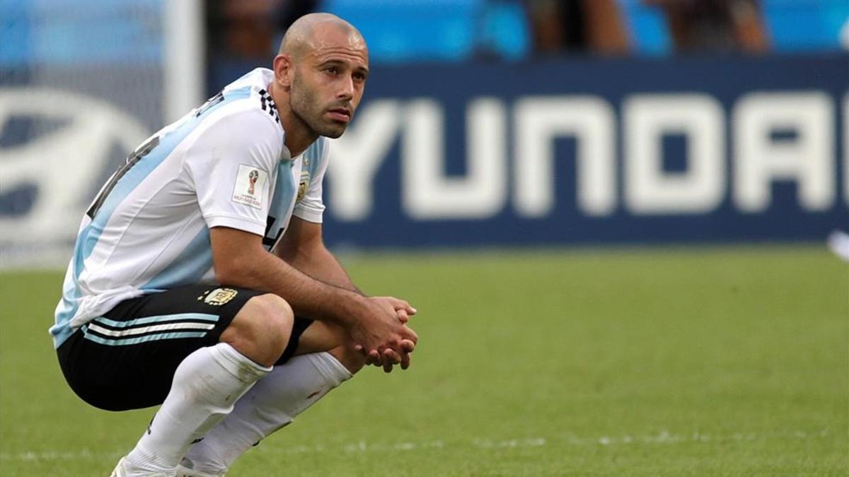 Mascherano ha disputado su último Mundial con la selección de Argentina