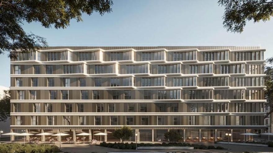 La cadena Intelier abrirá este verano un nuevo hotel de cuatro estrellas superior en la avenida de la Malva-rosa