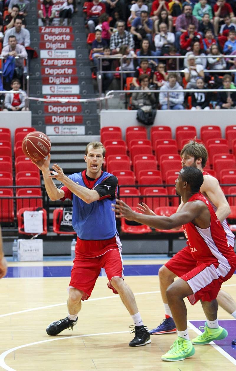 Fotogalería: Sesión de entrenamiento del CAI Zaragoza