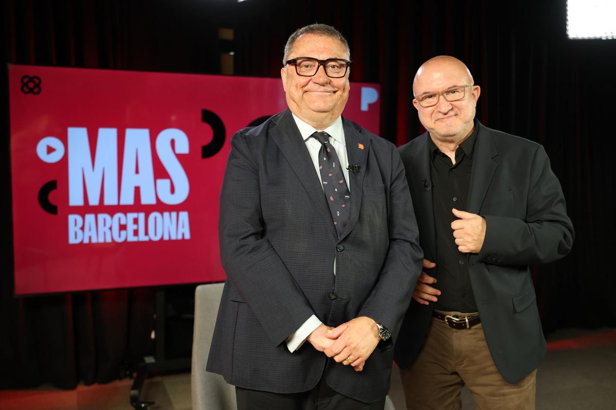 Ramón Agenjo con Sergi Mas
