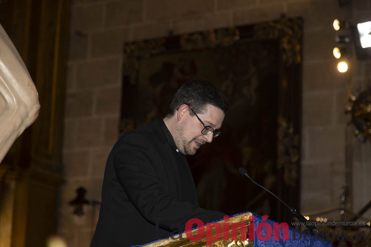 Juan Esteban Piernas pregona la Semana Santa de Caravaca