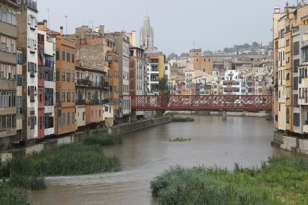 Pluja a Girona.