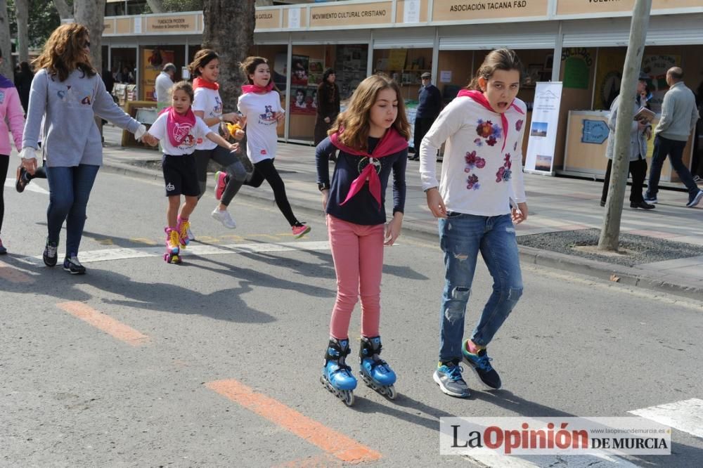 Marcha solidaria de Jesús-María por Haití