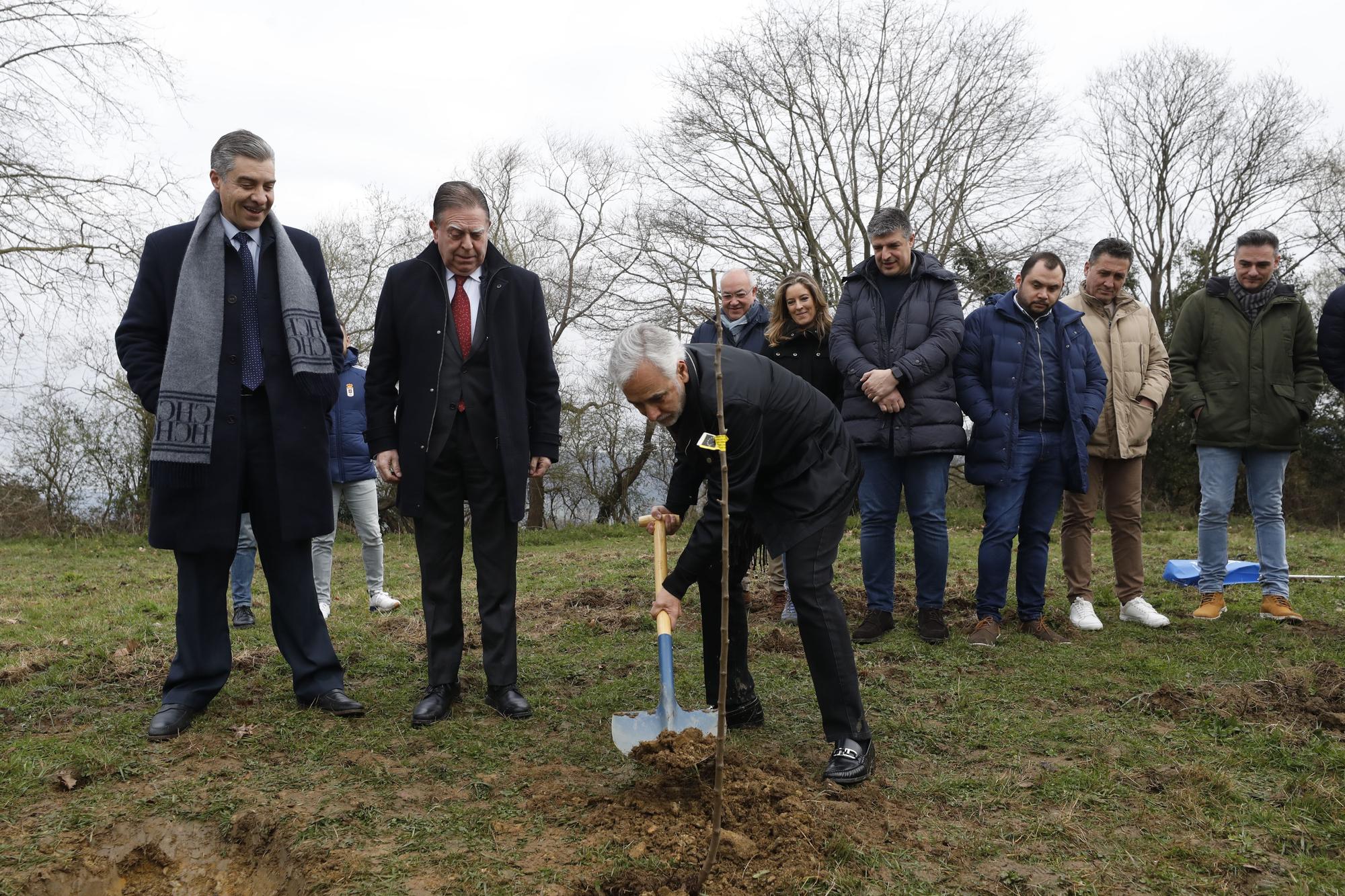 EN IMÁGENES: Así fue la presentación de la nueva ciudad deportiva del Oviedo