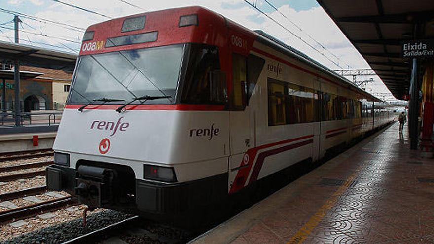 Un tren de Renfe.