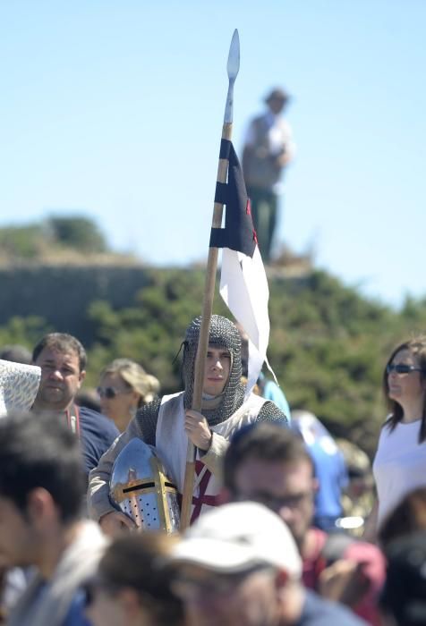 Recreación de la batalla de Iwo Jima