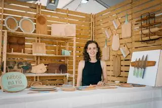 Los viejos oficios: Inés Fernández Vázquez, artesana de madera