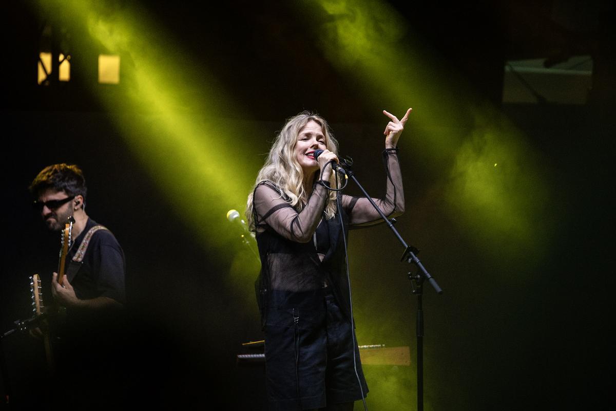 Christina Rosenvinge, este sábado en Pirineos Sur.