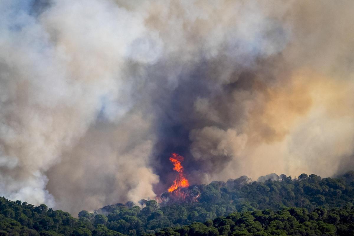 Illa anuncia el tancament total del parc de les Gavarres davant els incendis i manté el confinament en set municipis