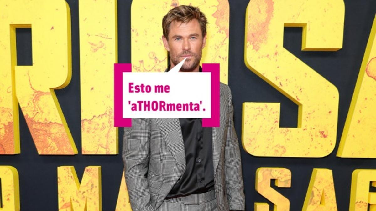 Chris Hemsworth, furioso y 'athormentado' por las noticias sobre su Alzheimer y retirada del cine