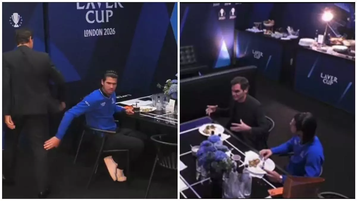 Alcaraz explica los detalles de su encuentro con Federer: “Estábamos almorzando, cogió un plato y se sentó a comer con nosotros. Estuvimos hablando de varias cosas, disfruté mucho de ese momento”
