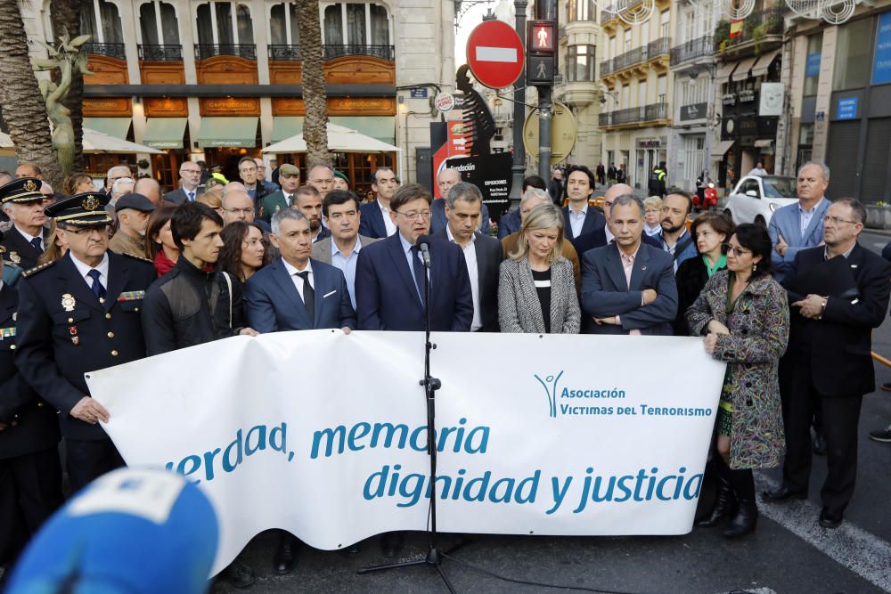 Día Europeo de las Víctimas del Terrorismo en València