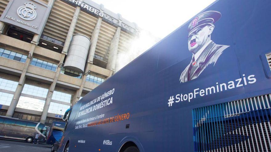 Autobús de hazte oír en Madrid