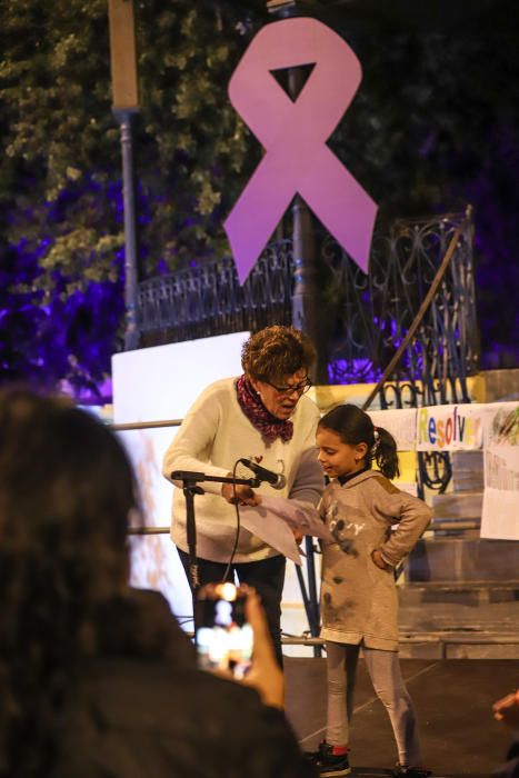 Marcha contra la violencia de género en Orihuela