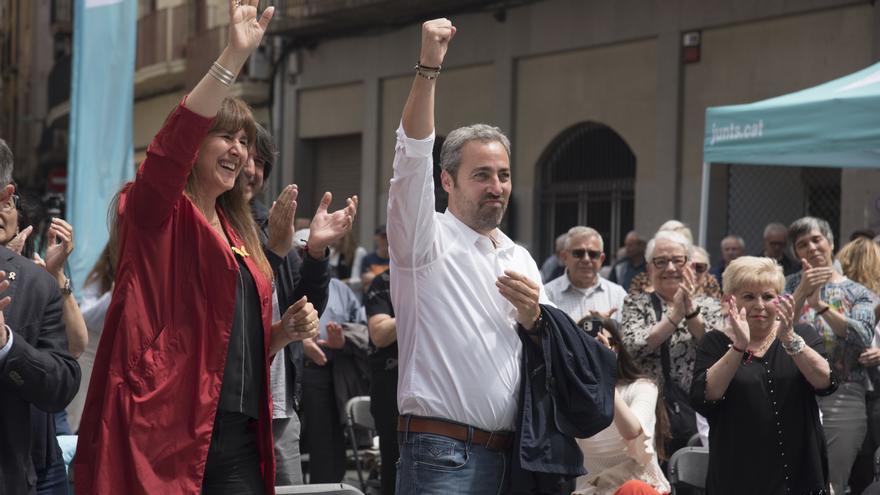 Acte central del candidat a l&#039;alcaldia de Manresa de Junts, Ramon Bacardit