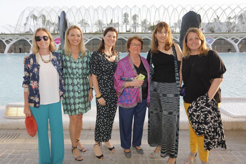 Hortensia Herrero y Jaume Plensa inauguran la exposición de esculturas del barcelonés en la Ciudad de las Artes