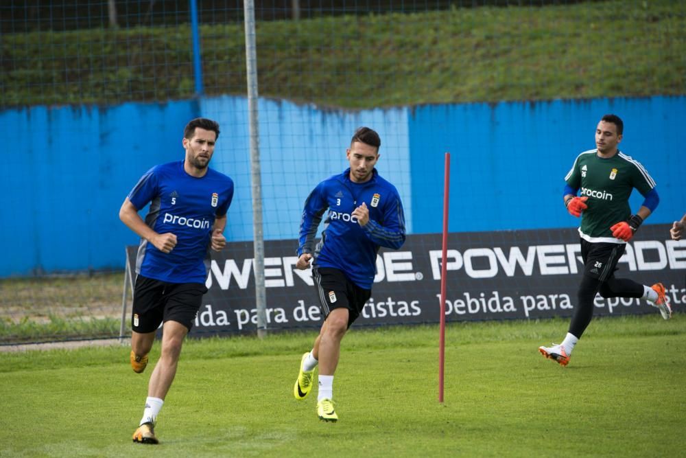 Entrenamiento del Real Oviedo