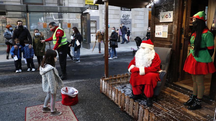 Papá Noel ya está en Vigo