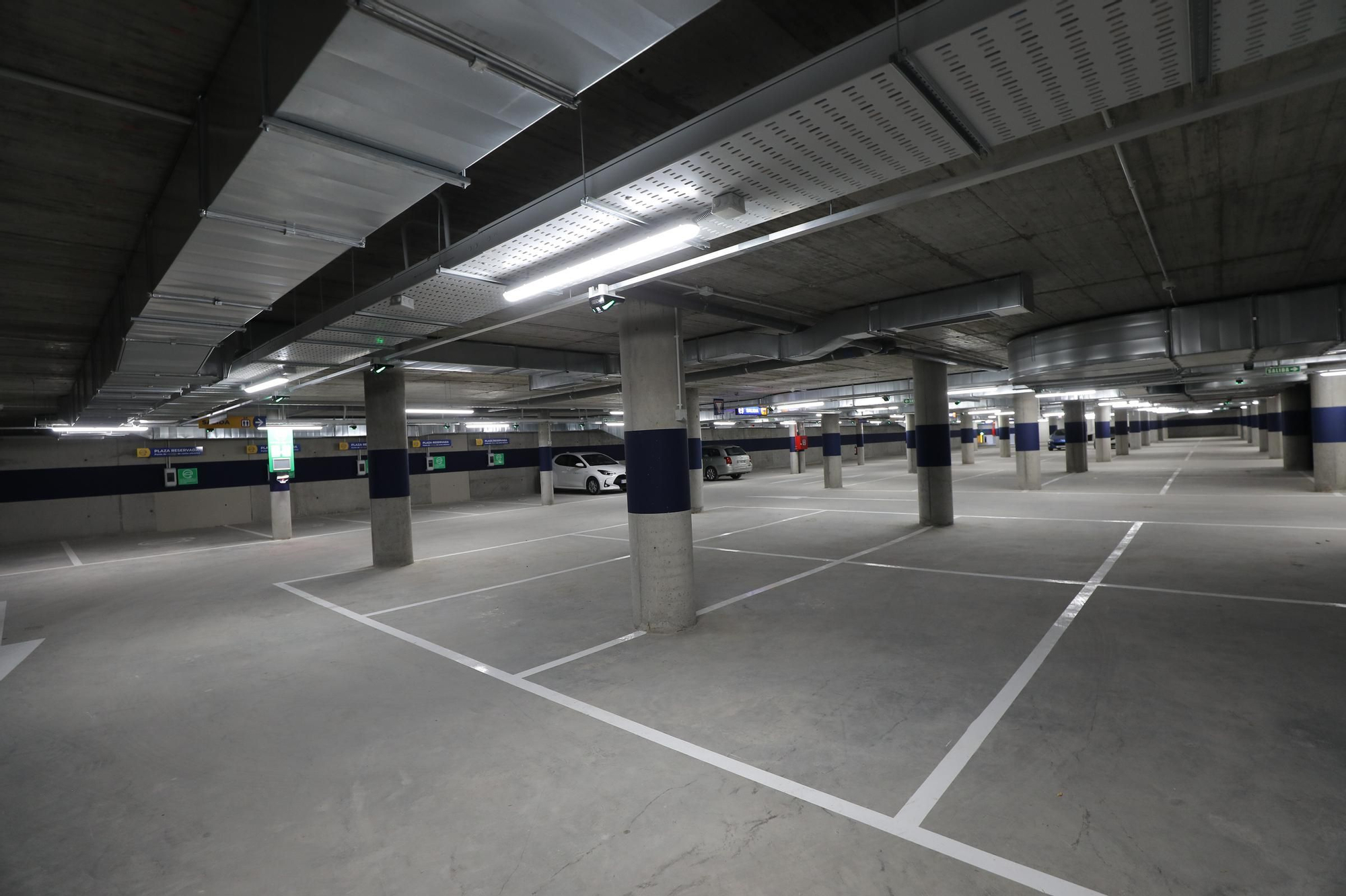 Así luce el nuevo parking del Parque Bruil de Zaragoza