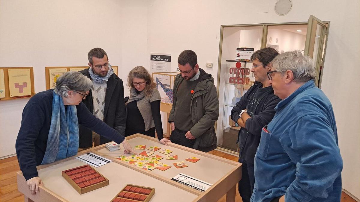 La visita al Museu de les Matemàtiques.