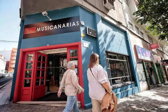 Musicanarias, uno de los comercios históricos de Santa Cruz de Tenerife