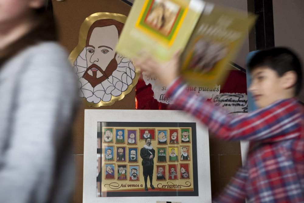 Celebración del Día del Libro en los colegios de Gijón