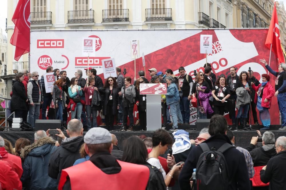 Manifestación del Primero de Mayo en Madrid